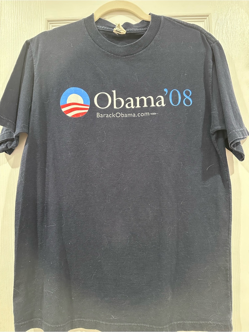 Obama '08 Navy Graphic Campaign T-Shirt